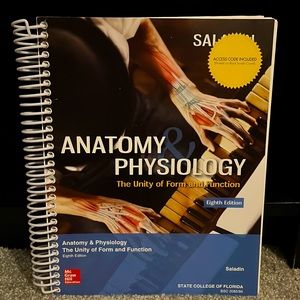Anatomy and Physiology Textbook by Saladin